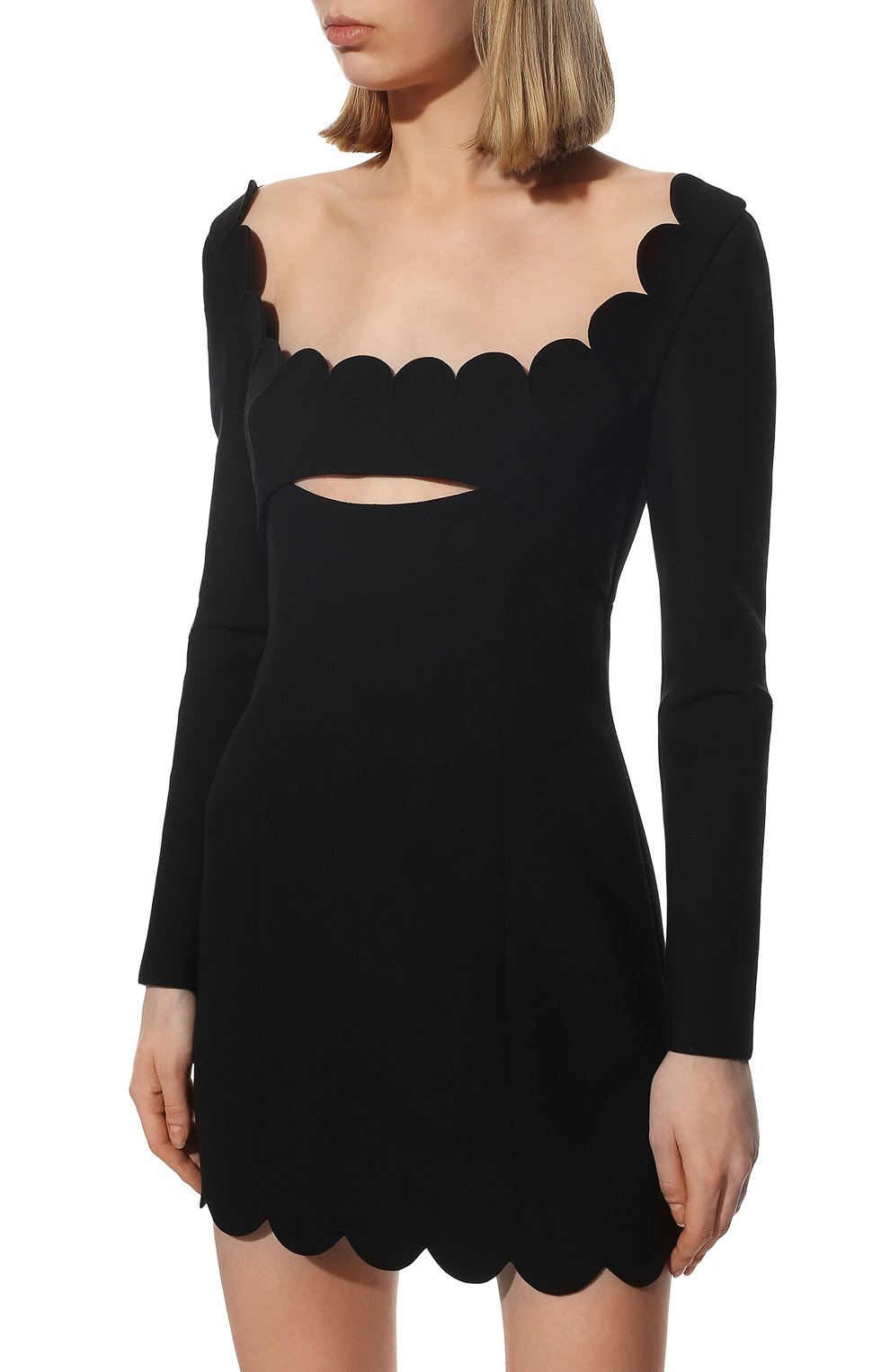 Шерстяное платье SAINT LAURENT, арт. 680631/Y024K, фото 3