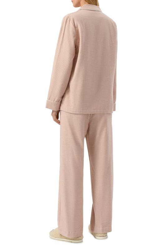 Хлопковая пижама Derek Rose 2012/KELB051 Бежевый  2012/KELB051 Фото 3