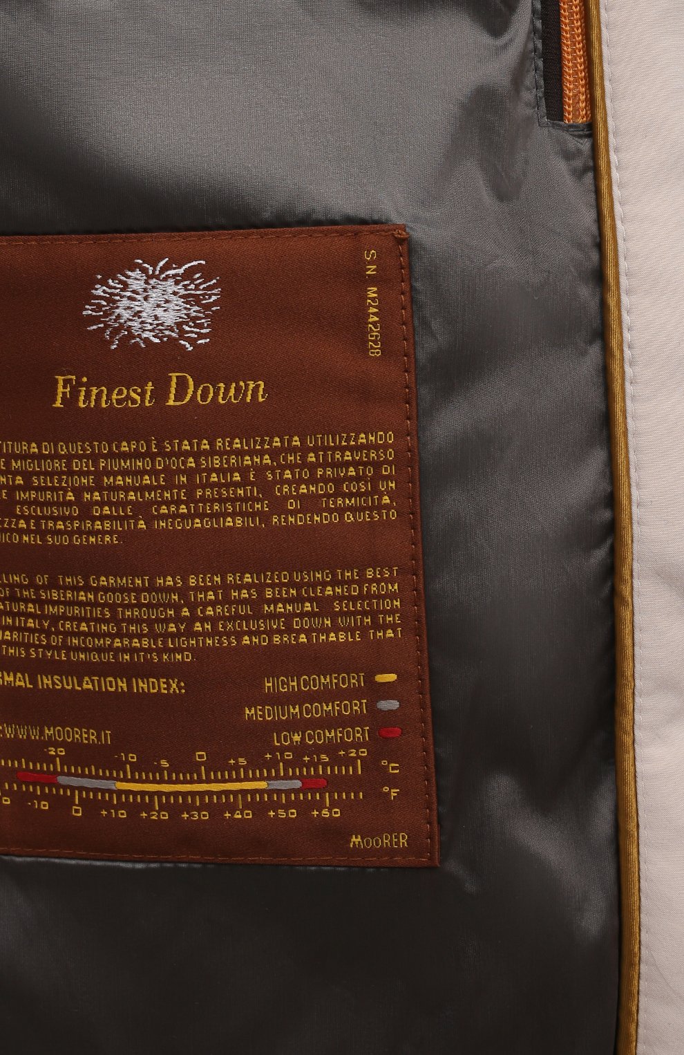 Пуховый бомбер coven-stp MOORER, арт. C0VEN/STP, фото 6