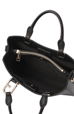 Женская сумка furla nuvola FURLA черного цвета, арт. WB01336/BX2045 | Фото 5 (Материал сплава: Проставлено; Драгоценные камни: Проставлено; Размер: medium; Ремень/цепочка: На ремешке; Материал: Натуральная кожа)