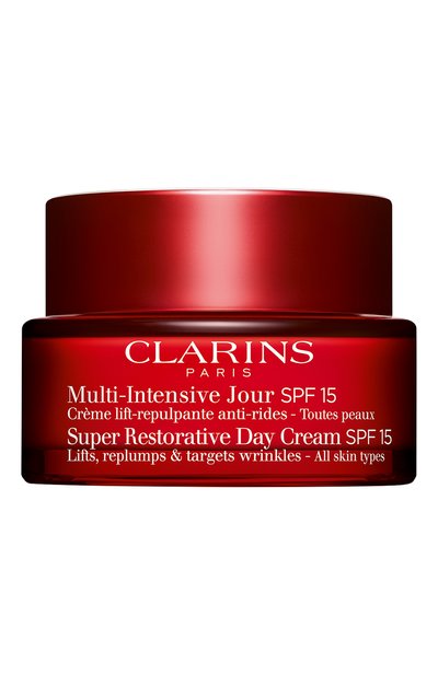 Женское восстанавливающий дневной крем с эффектом лифтинга для любого типа кожи spf 15 multi-intensive (50ml) CLARINS, арт. 80088223