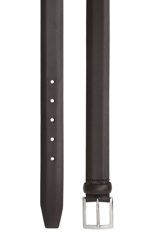 Кожаный ремень Kiton USC3602N0132703 Коричневый  USC3602N0132703 Фото 3