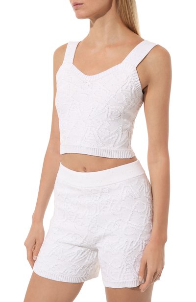 Бра-топ из хлопка и вискозы AND THE BRAND, арт. S23-TP017-1004-100, фото 3