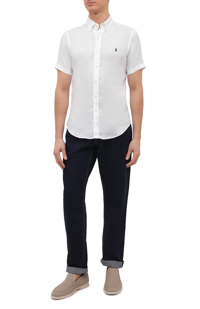 Льняная рубашка POLO RALPH LAUREN, арт. 710795453, фото 2