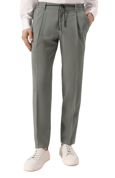 Шерстяные брюки L.B.M. 1911, арт. 8446/54246, фото 3