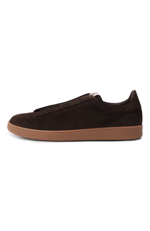 Замшевые кеды Retro Crest Bally MSK0F8/SU012 Коричневый  MSK0F8/SU012 Фото 4
