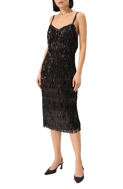 Платье с отделкой пайетками DOLCE & GABBANA, арт. F6T0KT/GDC0G, фото 3