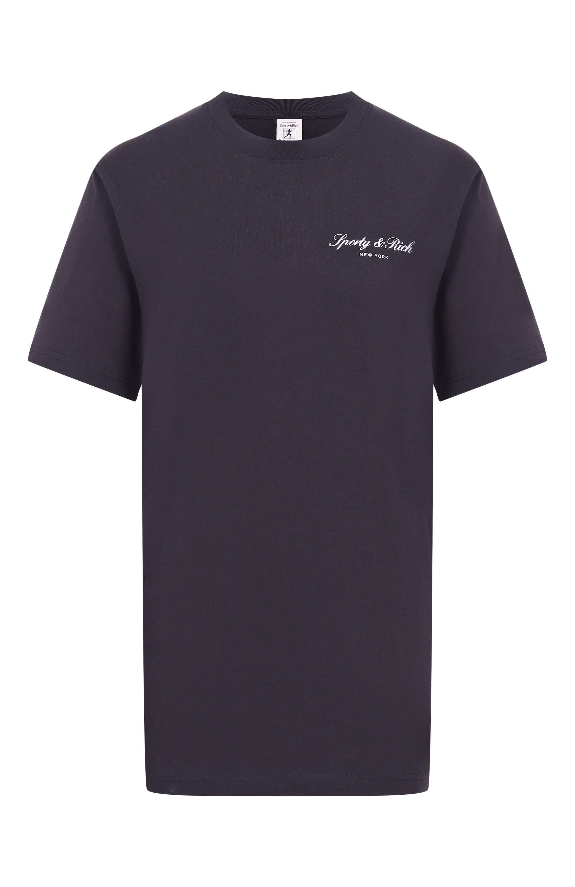 Хлопковая футболка SPORTY AND RICH, арт. T004360329BA01, фото 1