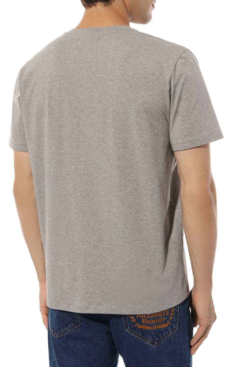 Хлопковая футболка 7 FOR ALL MANKIND, арт. JSIM2370GM, фото 4