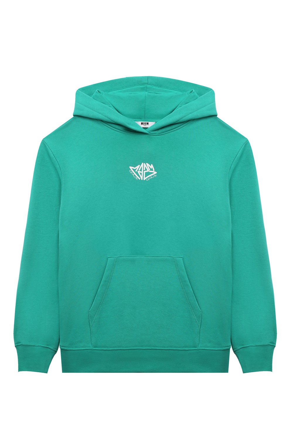 Хлопковое худи MSGM KIDS, арт. F4MSJBHS202, фото 1