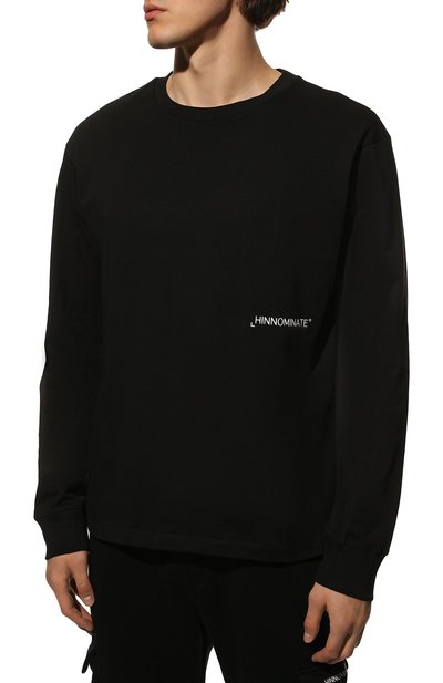 Хлопковый лонгслив HINNOMINATE, арт. HUW2/HNM120, фото 3