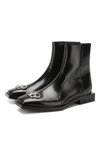 Кожаные сапоги rim bb BALENCIAGA, арт. 592426/WA8E1, фото 1