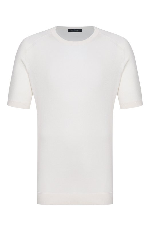 Джемпер из шелка и хлопка Kiton UMM0782 Белый UMM0782