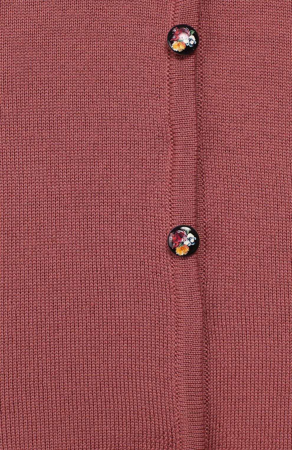 Шерстяной кардиган DOLCE & GABBANA розового цвета по цене 29700 руб., арт. L2KW44/JAVRR, фото 3 Шерстяной кардиган DOLCE & GABBANA, арт. L2KW44/JAVRR, фото 3