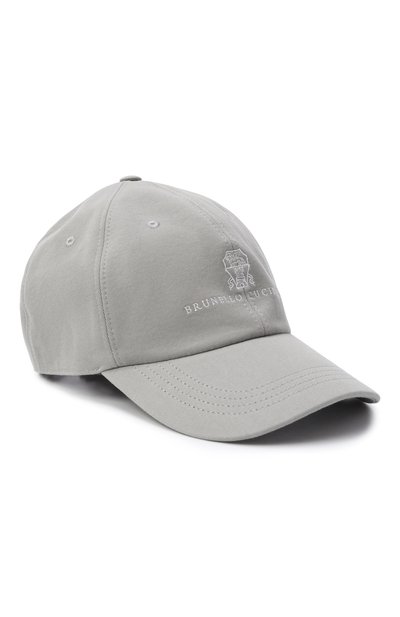 Мужская хлопковая бейсболка BRUNELLO CUCINELLI, арт. M252D9850