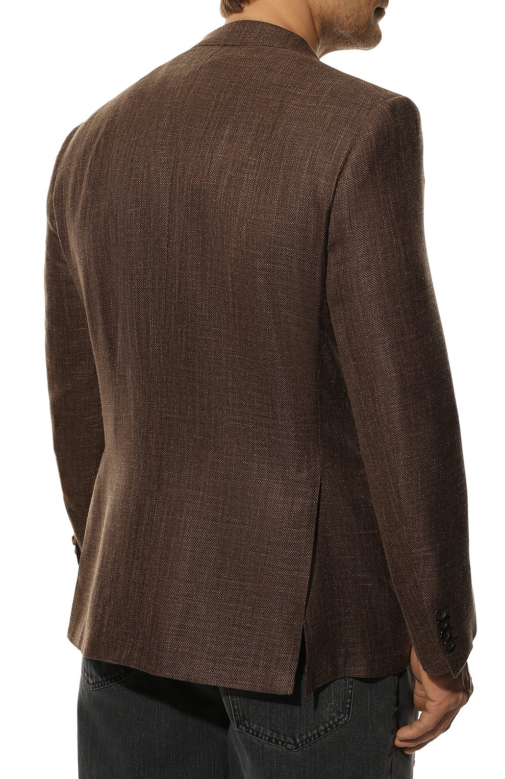 Пиджак из шерсти и шелка BRIONI, арт. RG0J0P/P1A77/BRUNIC0, фото 4