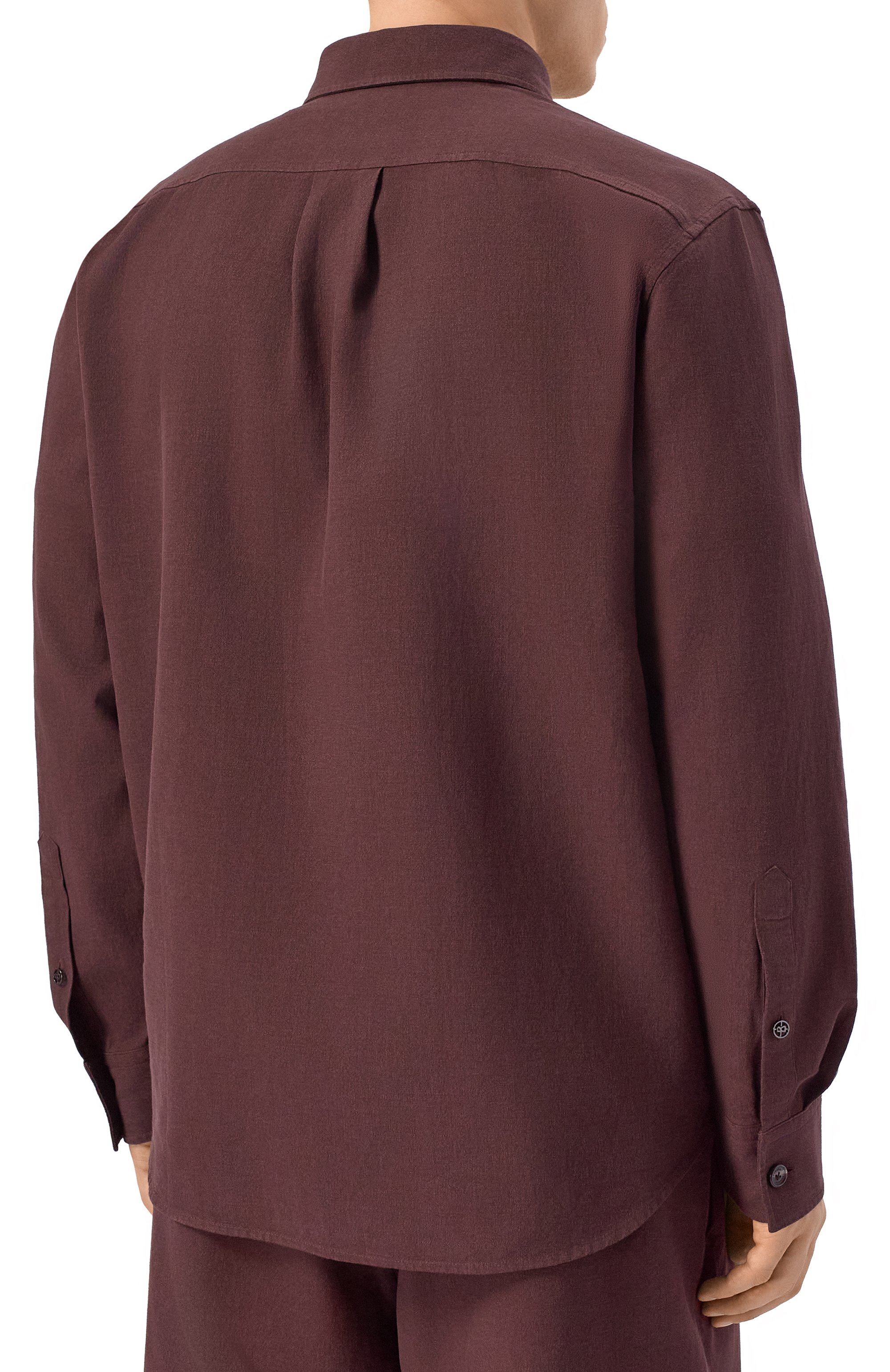 Рубашка изо льна и вискозы BOGNER, арт. 58731270, фото 4