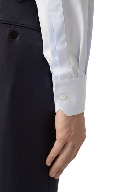 Хлопковая сорочка STEFANO RICCI, арт. MC007132/BN2943, фото 5