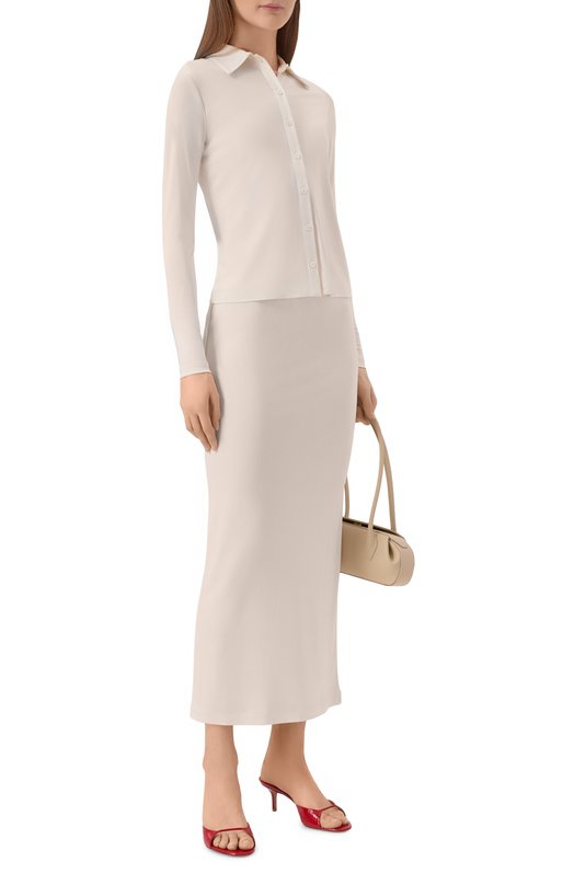 Шелковая юбка Pervert PE26/SK01/50-04 Белый  PE26/SK01/50-04 Фото 2