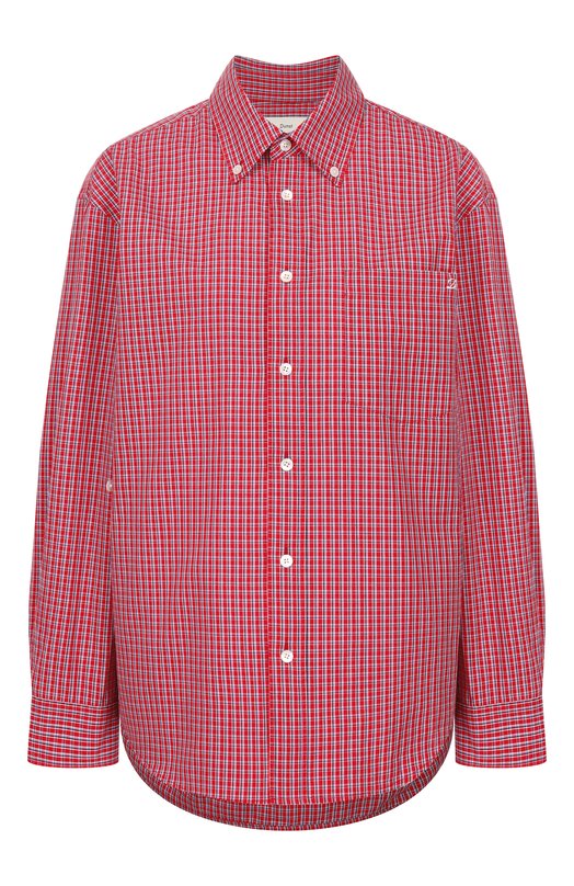 Хлопковая рубашка Dunst UDSH6A115R2 Красный UDSH6A115R2
