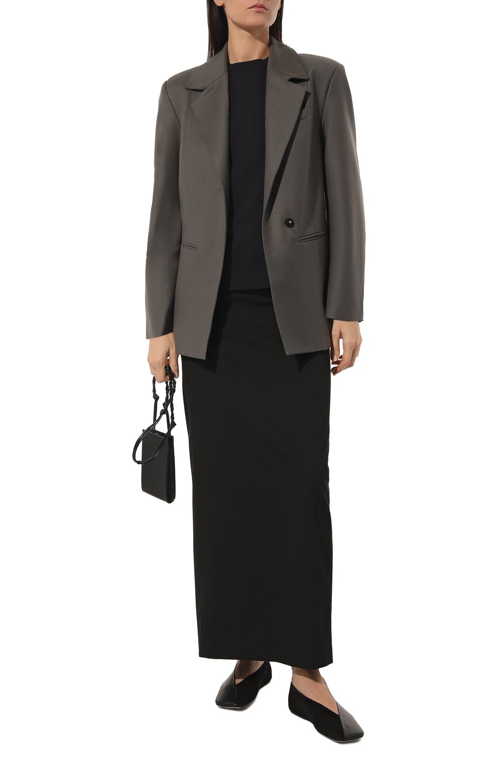 Хлопковый лонгслив JIL SANDER, арт. J01GC0001/J45051, фото 2