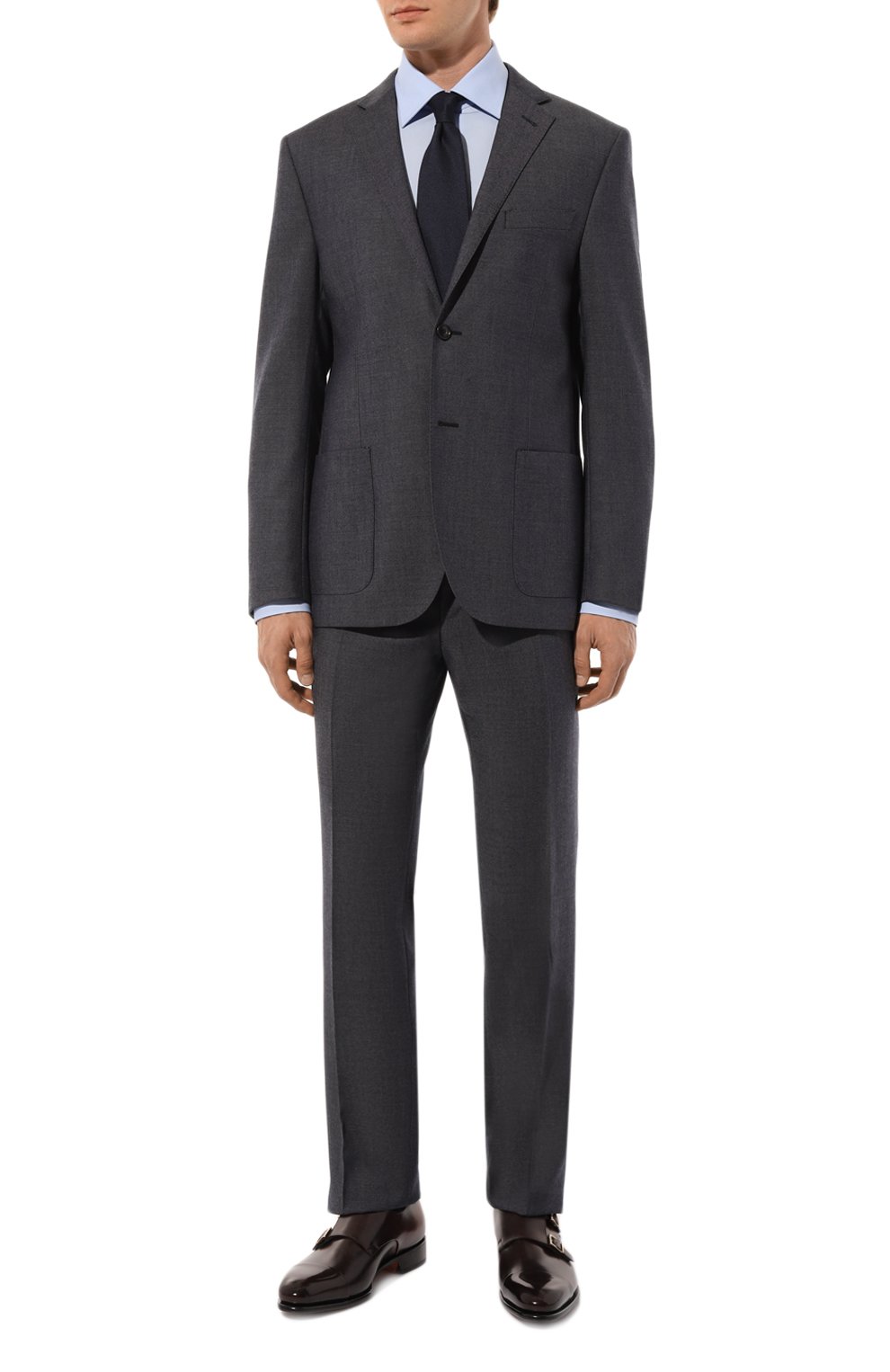 Шерстяной костюм CORNELIANI, арт. 94X002-9418321_SET, фото 2