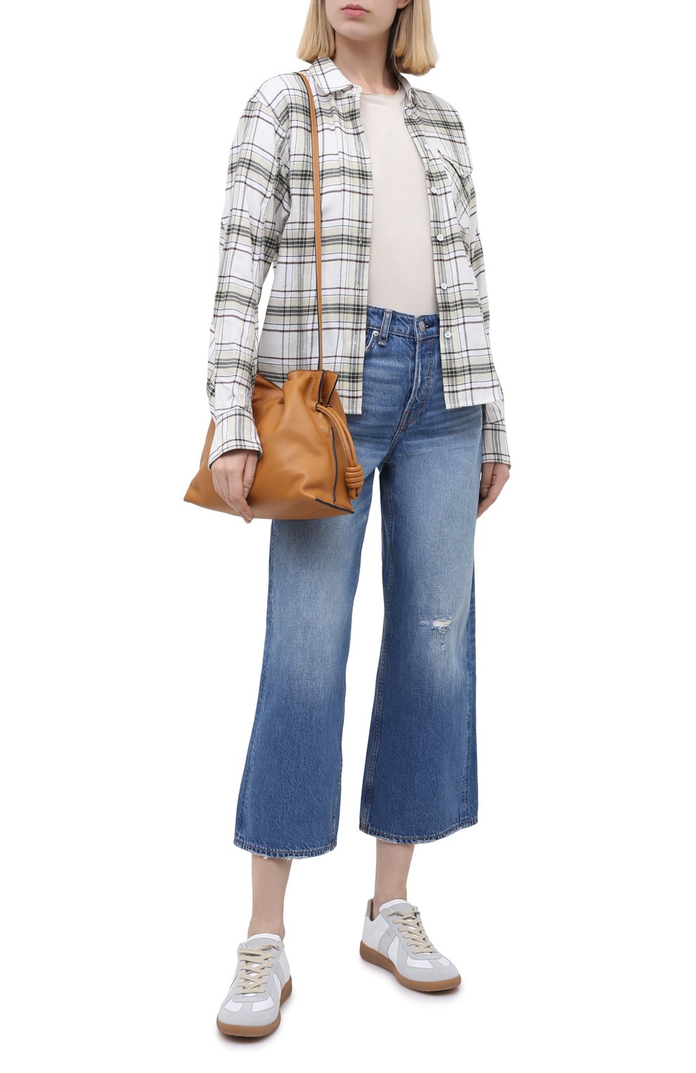 Рубашка из вискозы и хлопка RAG AND BONE, арт. WCW21HA005N905, фото 2