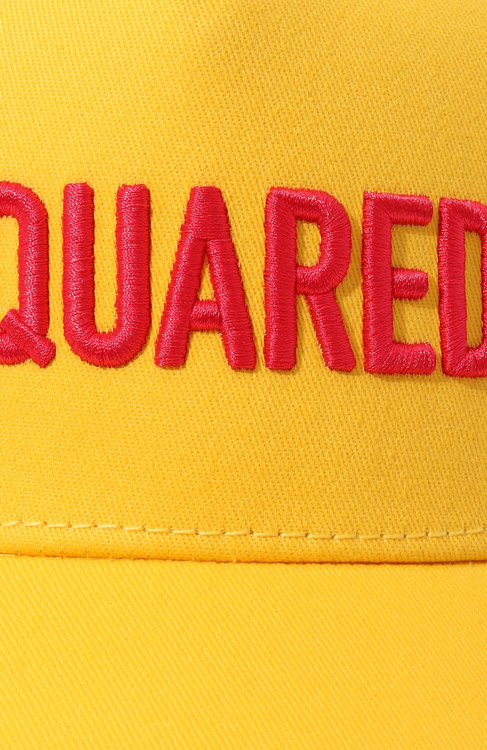 Хлопковая бейсболка DSQUARED2 желтого цвета по цене 16150 руб., арт. DQ1562/D00YT, фото 3 Хлопковая бейсболка DSQUARED2, арт. DQ1562/D00YT, фото 3