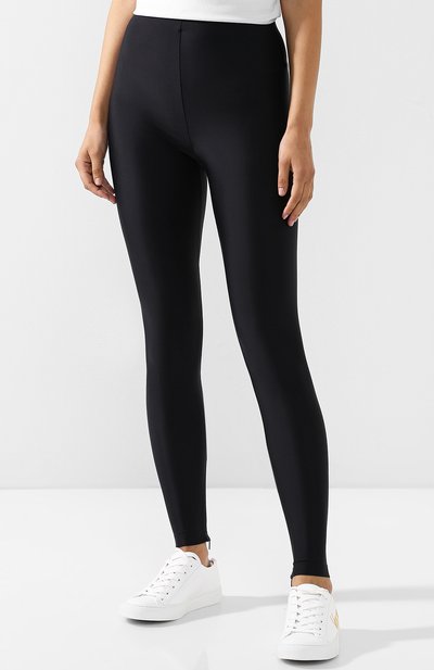 Однотонные легинсы на молнии VERSACE, арт. A80109/A101049, фото 3