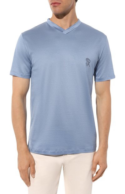 Хлопковая футболка STEFANO RICCI, арт. MNH3202410/TE0001, фото 3