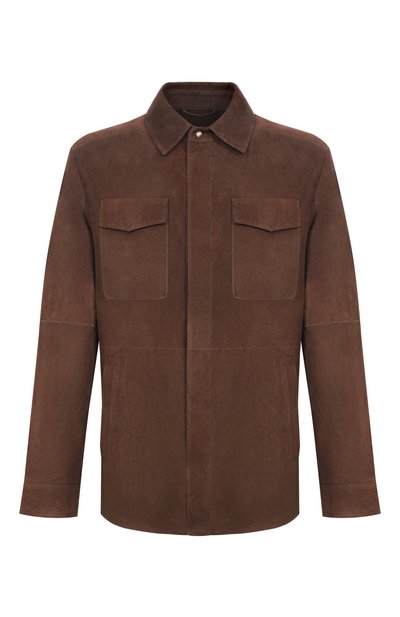 Мужская замшевая рубашка ANDREA CAMPAGNA, арт. 222698/00332
