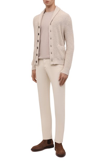 Кардиган из хлопка и льна BRUNELLO CUCINELLI, арт. M2Y501816, фото 2