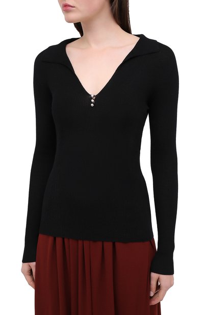 Пуловер из кашемира и шелка LANVIN, арт. RW-T0648M-MA13-H20, фото 3