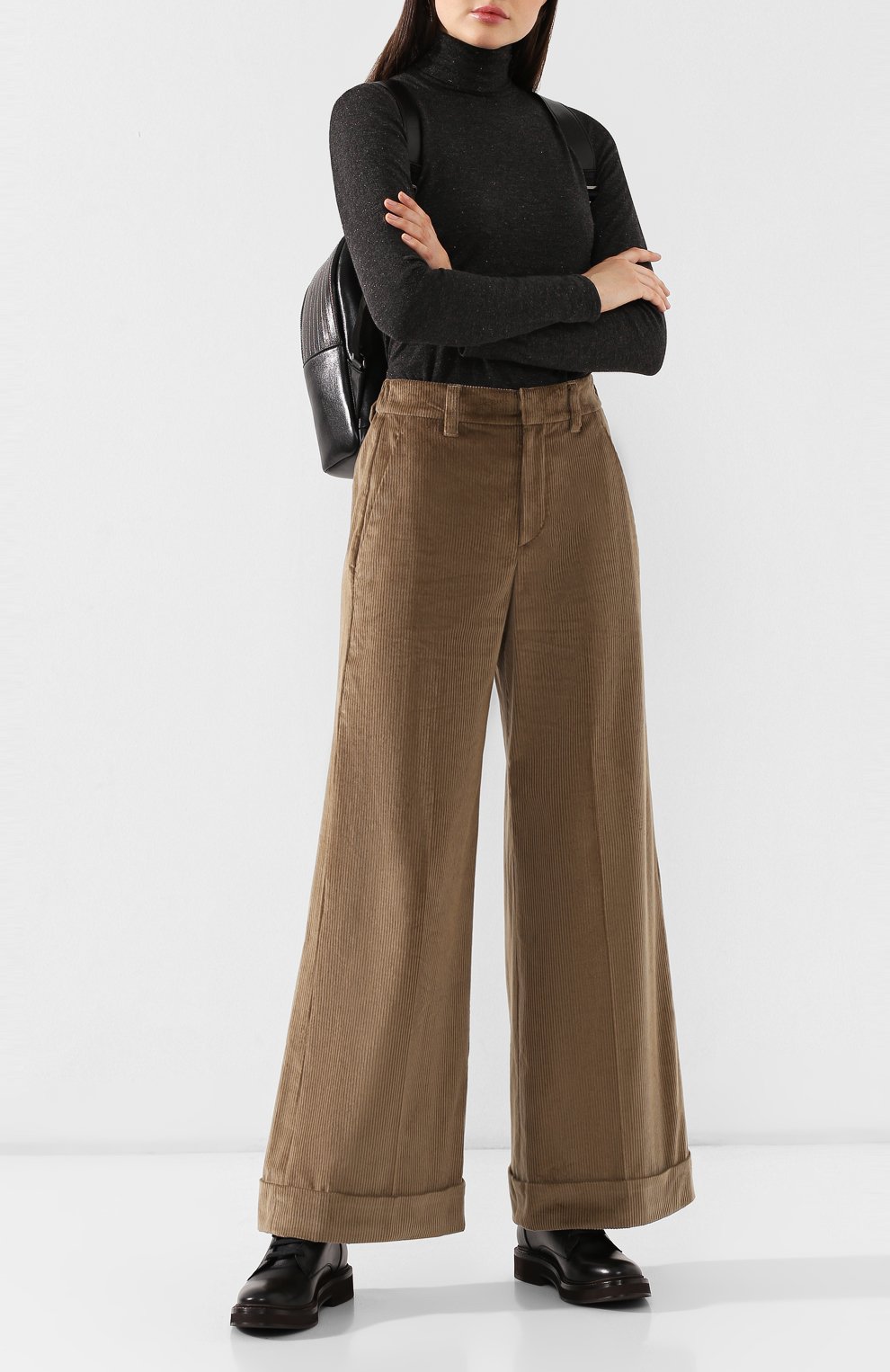 Вельветовые брюки BRUNELLO CUCINELLI, арт. MP104P7008, фото 2