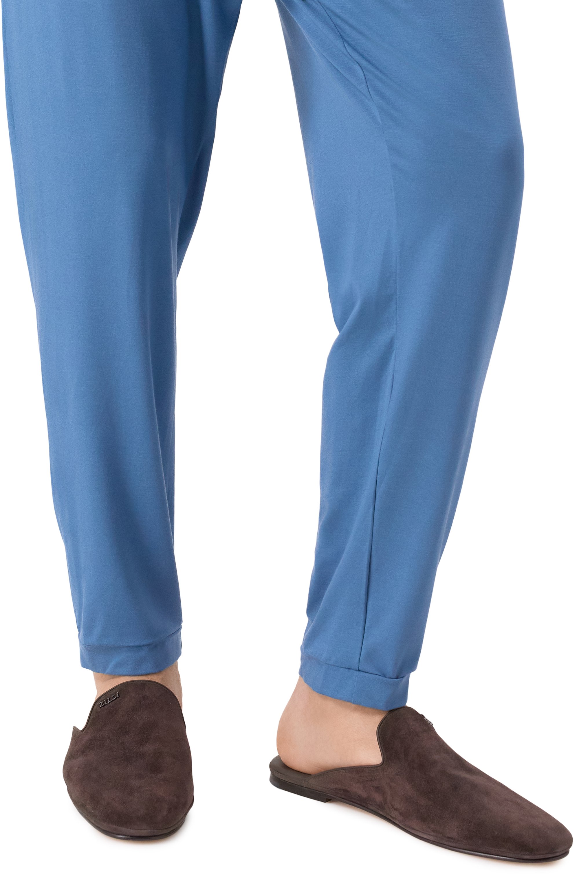 Замшевые домашние туфли ZILLI, арт. H0171AM1100VSLI01, фото 3