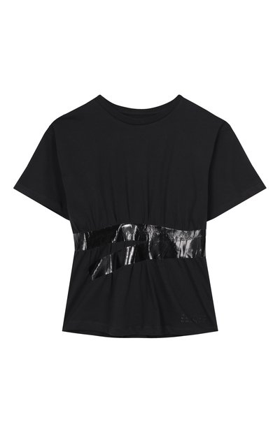 Хлопковая футболка MM6, арт. M60981/MM02Y