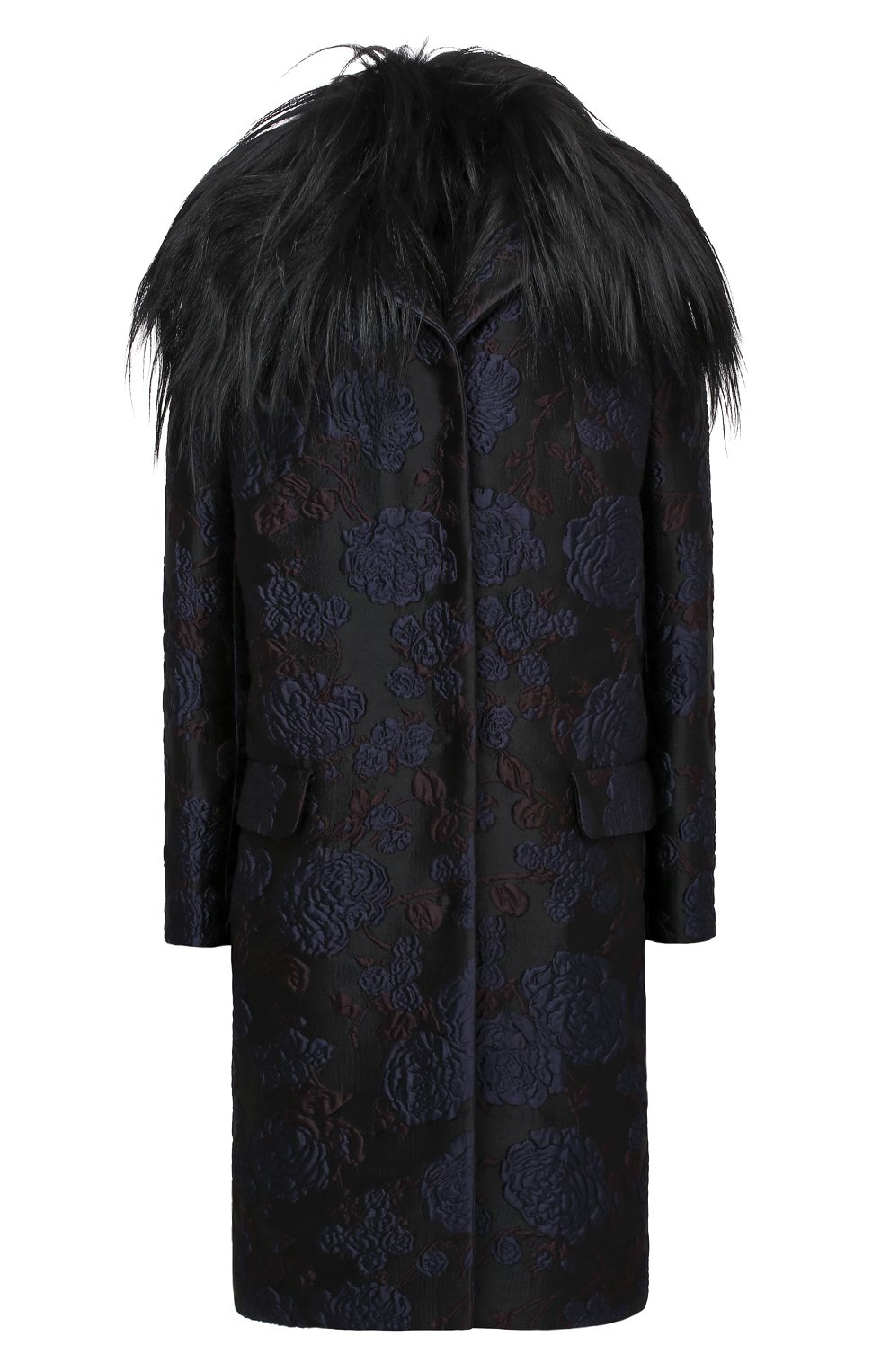 Пальто TEGIN синего цвета по цене 160000 руб., арт. FC2106, фото 1 Пальто TEGIN, арт. FC2106, фото 1