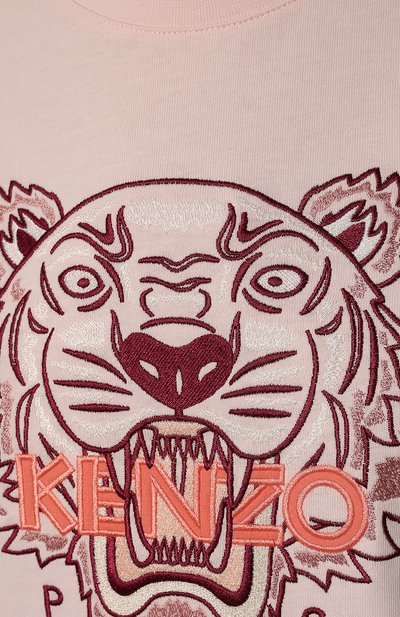 Хлопковая футболка KENZO, арт. FC52TS9124Y0, фото 5