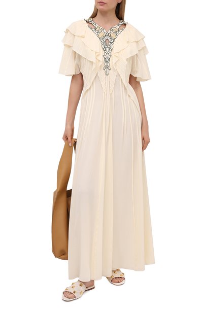 Текстильные шлепанцы upstud spike VALENTINO, арт. VW2S0BK4/XYW, фото 2