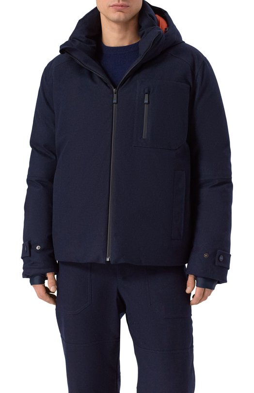 Кашемировый пуховик Kiton UGK149K0283H02 Синий  UGK149K0283H02 Фото 3