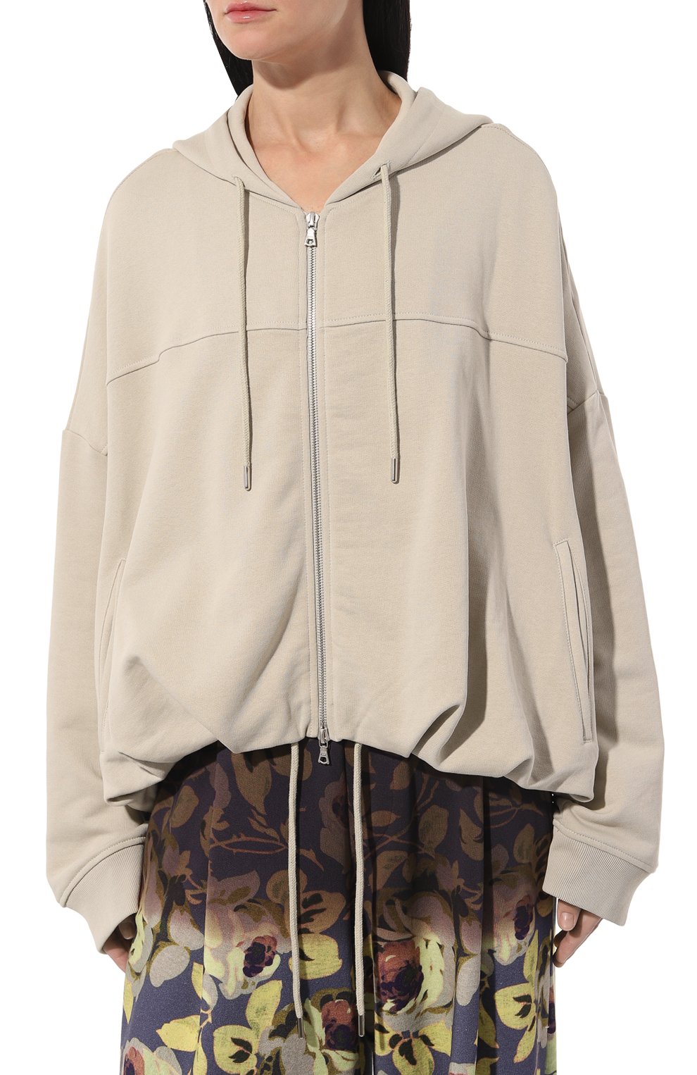 Хлопковая толстовка DRIES VAN NOTEN, арт. 232-011121-7618, фото 3