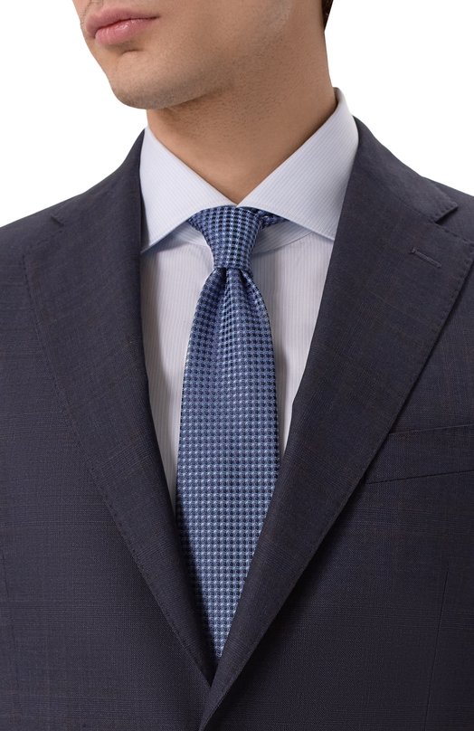 Шерстяной костюм Corneliani 266008-2617361_SET Синий  266008-2617361_SET Фото 6