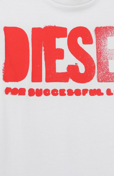 Хлопковая футболка DIESEL, арт. J02587/0GRAI, фото 3