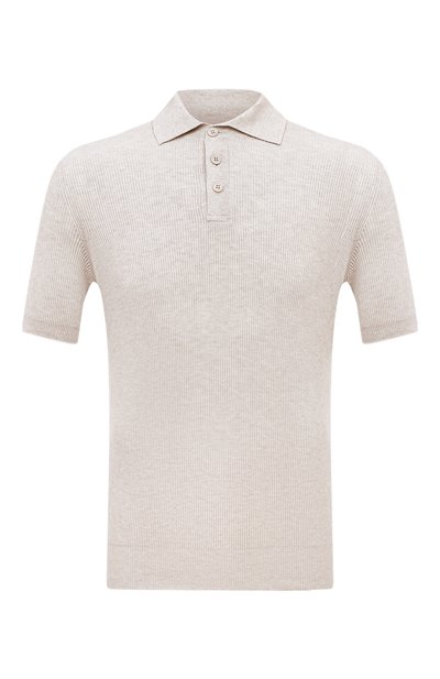 Мужская хлопковое поло BRUNELLO CUCINELLI, арт. M2900B2019