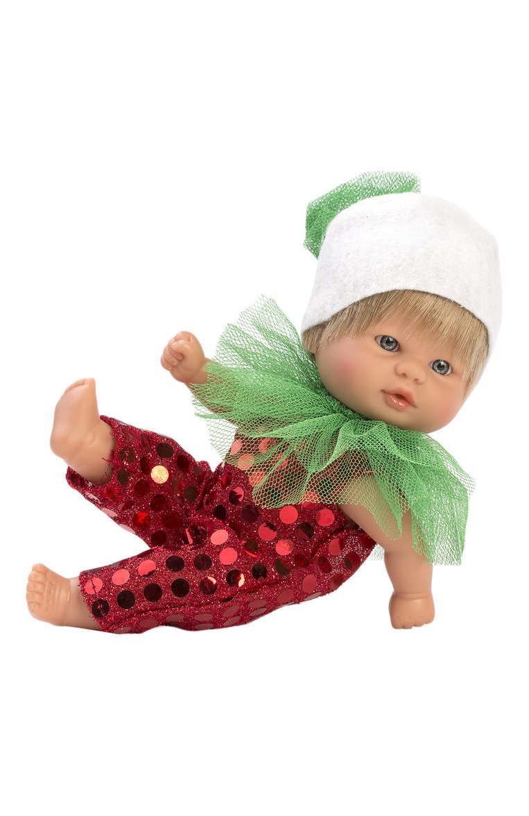 Детского кукла пупсик ASI зеленого цвета, арт. 117081 | Фото 1 (Материал: Резина; Материал сплава: Проставлено; Нос: Не проставлено)