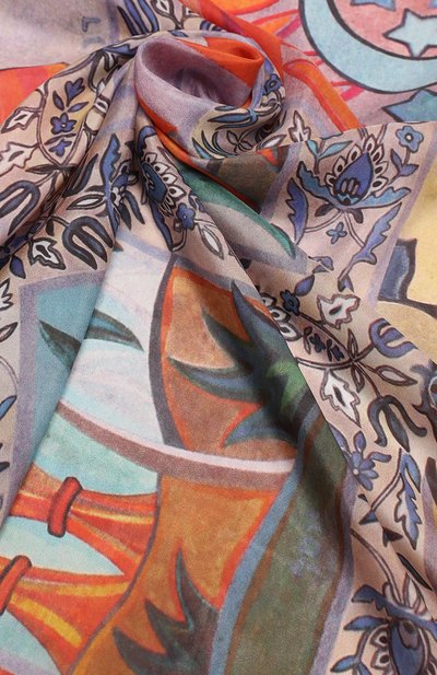 Шелковый платок 12 колен израилевых GOURJI, арт. T24TT7R, фото 4