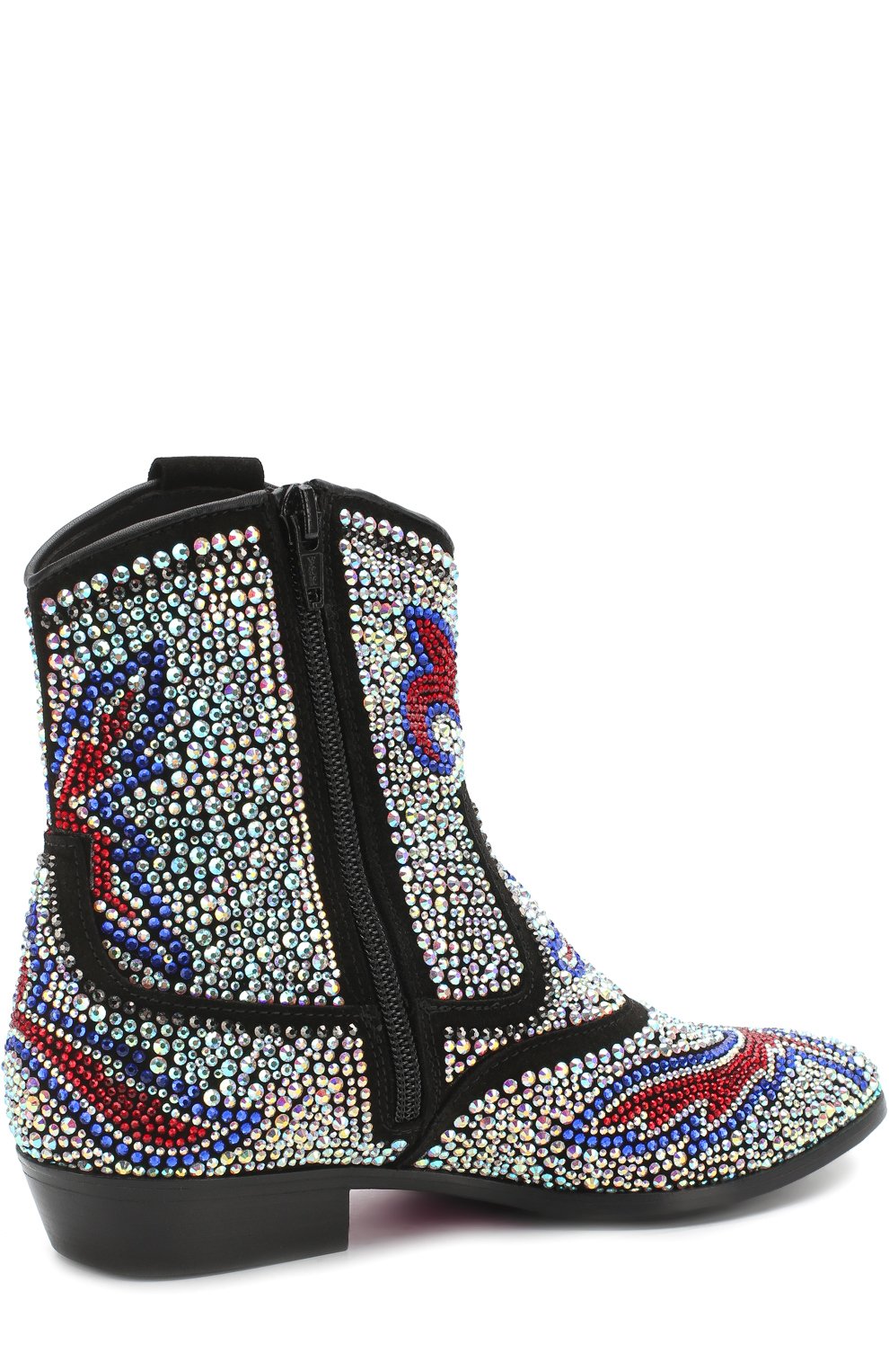 Кожаные ботинки со стразами MISSOURI, арт. 47131/31-34, фото 3