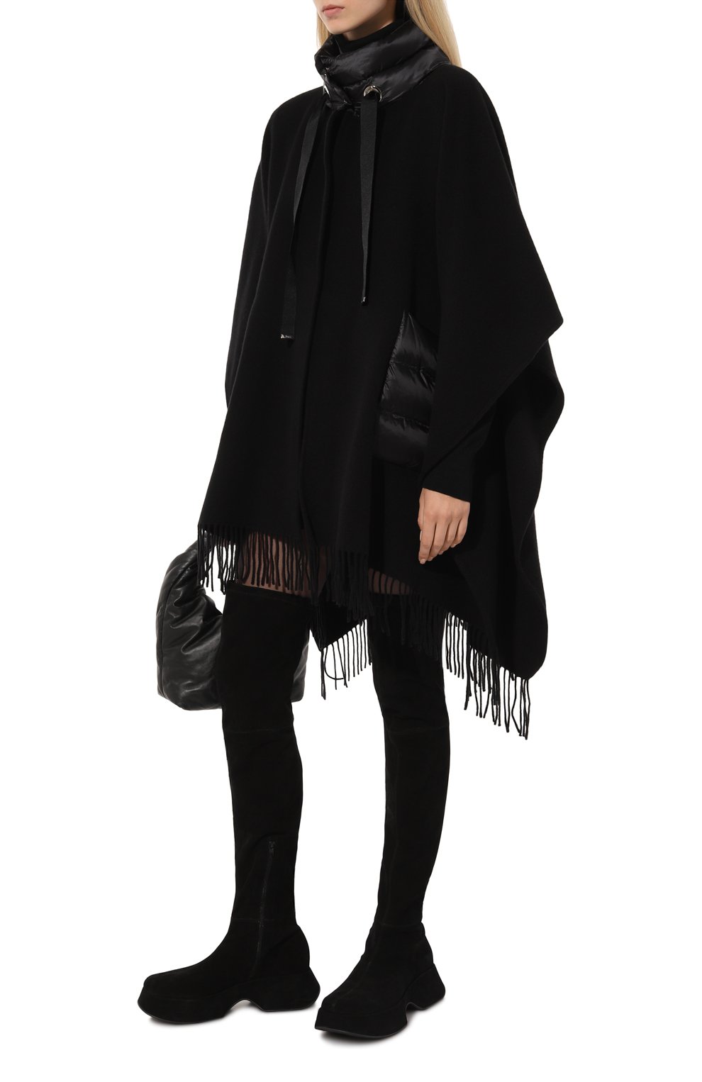 Шерстяное пончо HERNO, арт. GC00066DR/33395, фото 2