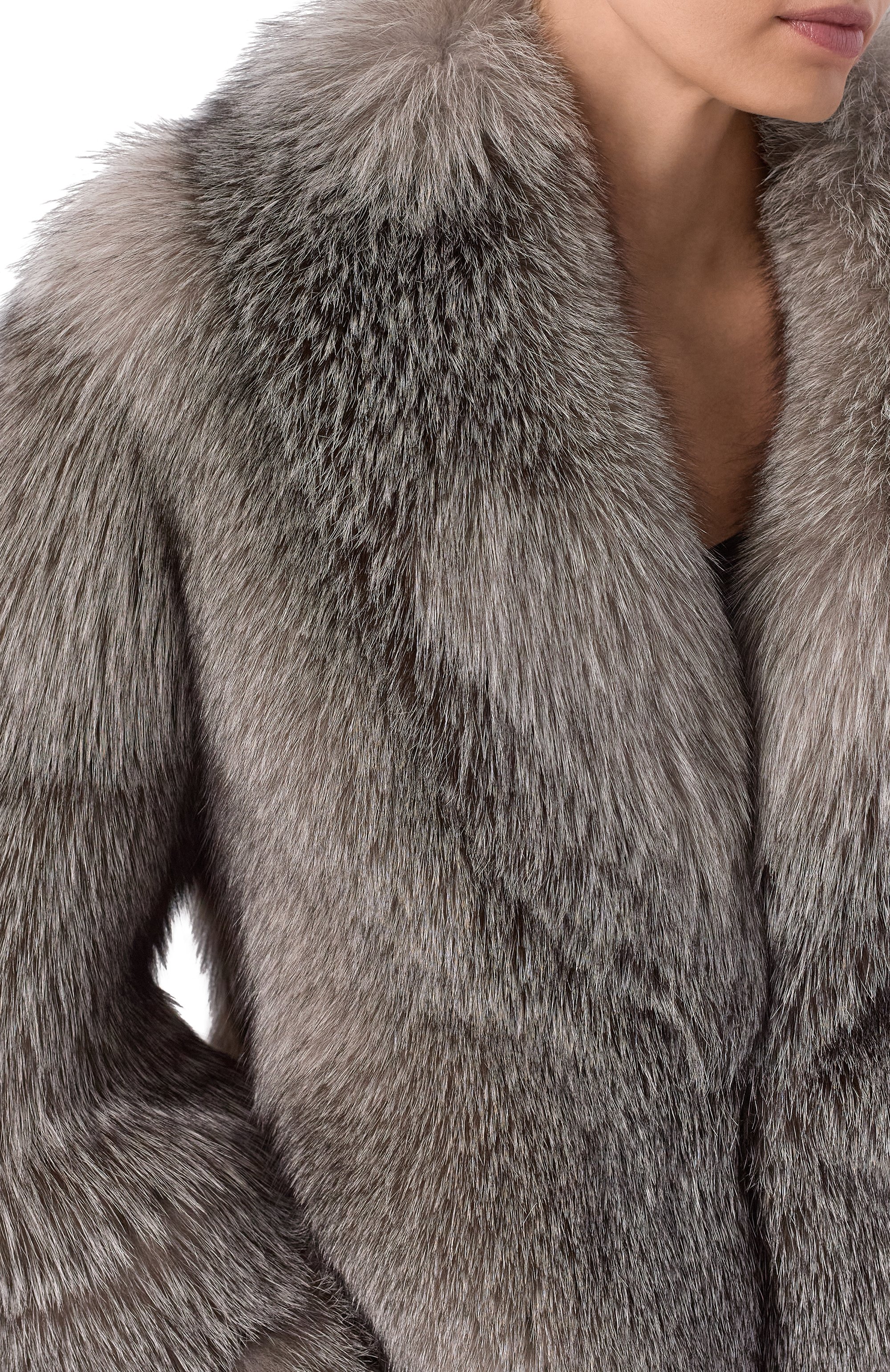Шуба из лисы SASHA KIM, арт. SK-00001887, фото 5