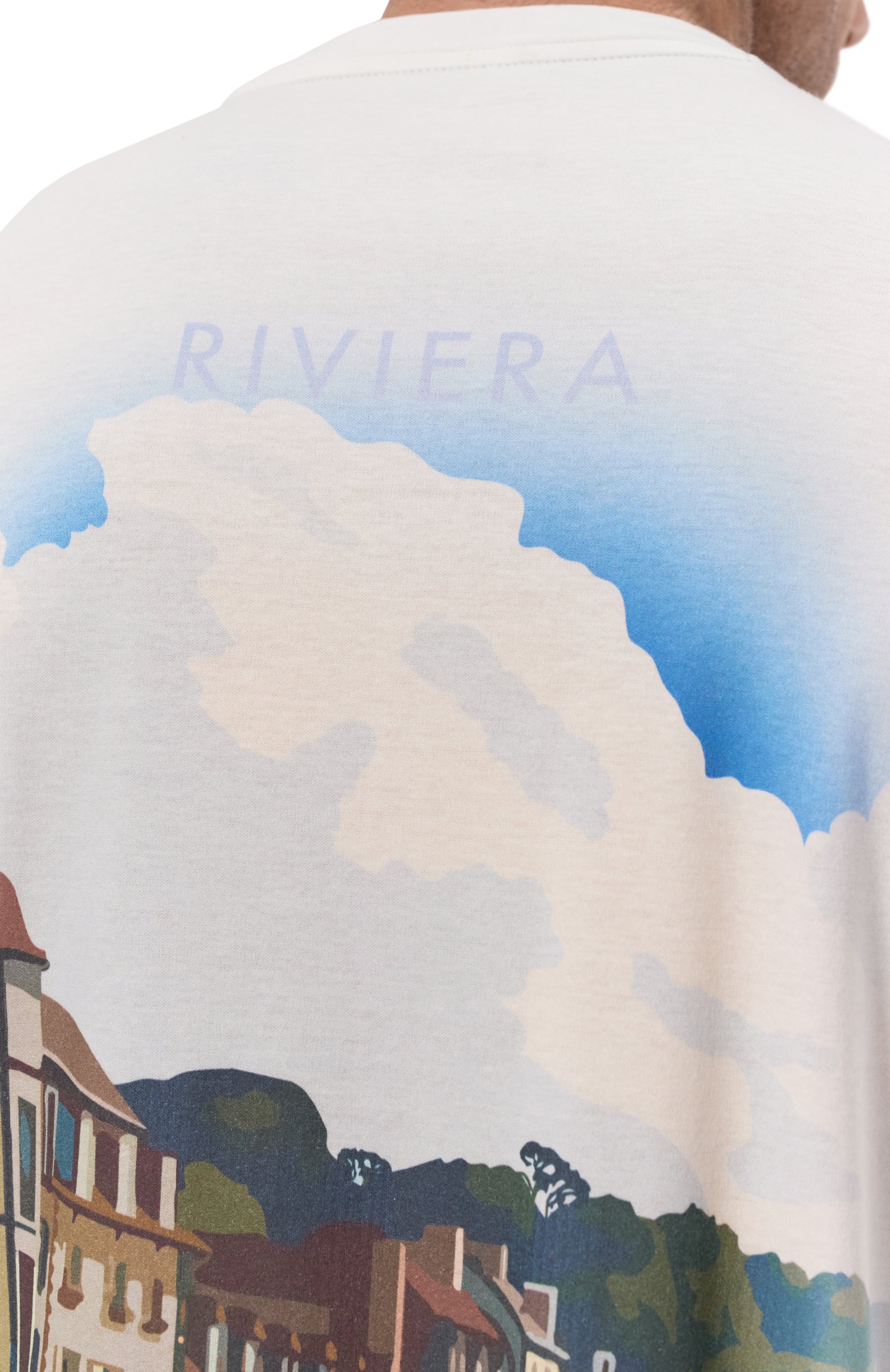 Футболка из хлопка и лиоцелла PAUL&SHARK, арт. 15311631/3XL-6XL, фото 5